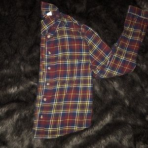BDG Burgundy Flannel